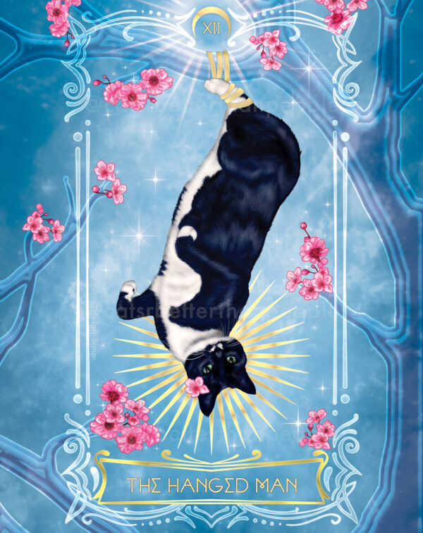 Cosmic Cat Tarot - Luxury Gold Prints - Image 8
