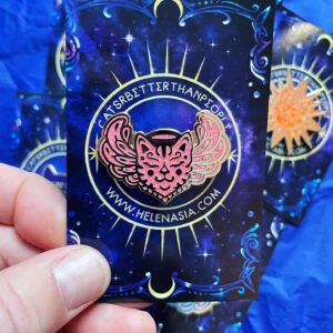 The Angel Enamel Pin