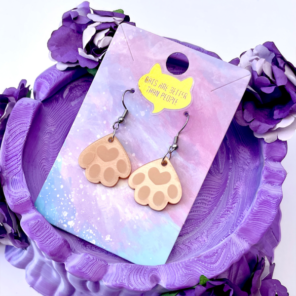 Love Paw Earrings - Image 5