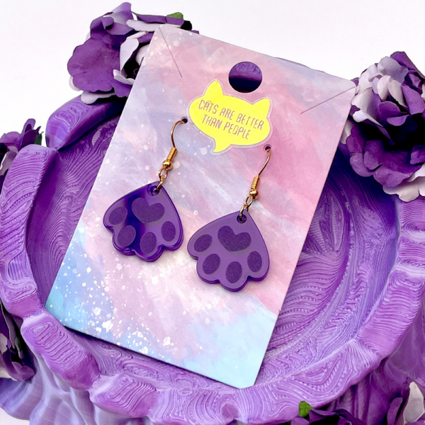 Love Paw Earrings - Image 4