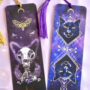 Gold Foil Bookmarks