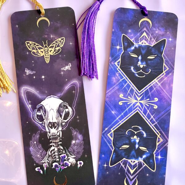 Gold Foil Bookmarks