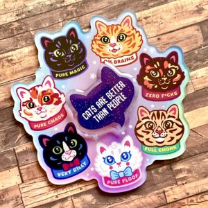 All the Cats!  - Spinning Magnet